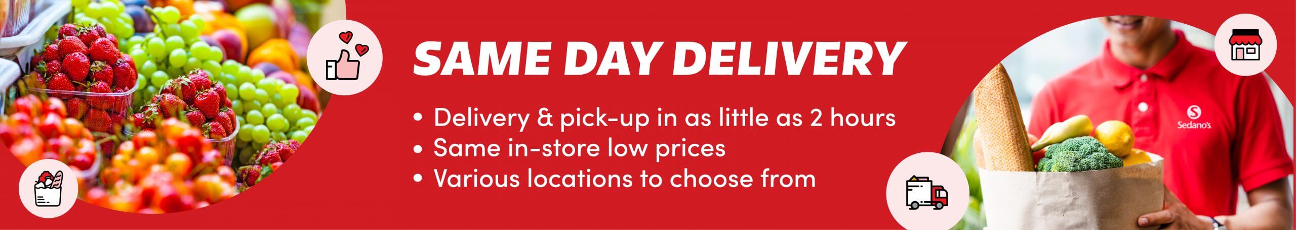 Sedanos.com | Free Pick Up and Same Day Grocery Delivery | Catering