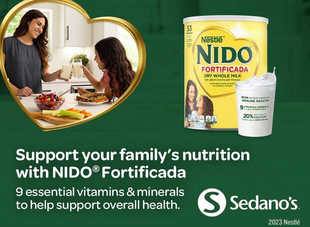  Support your families nutrition with Nido at Sedanos.com